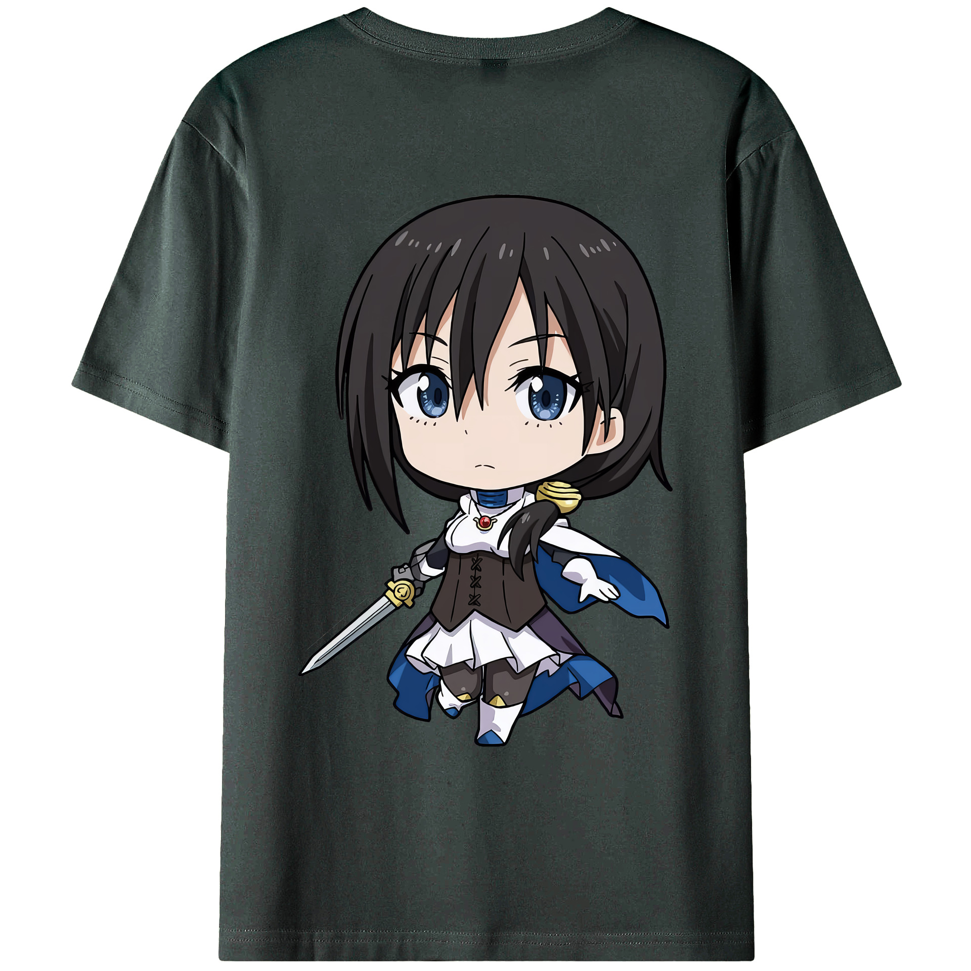 （画像用） 転スラ Regarding Reincarnated to Slime 綿100％ メンズ半袖Tシャツ（バックプリント） 通気性